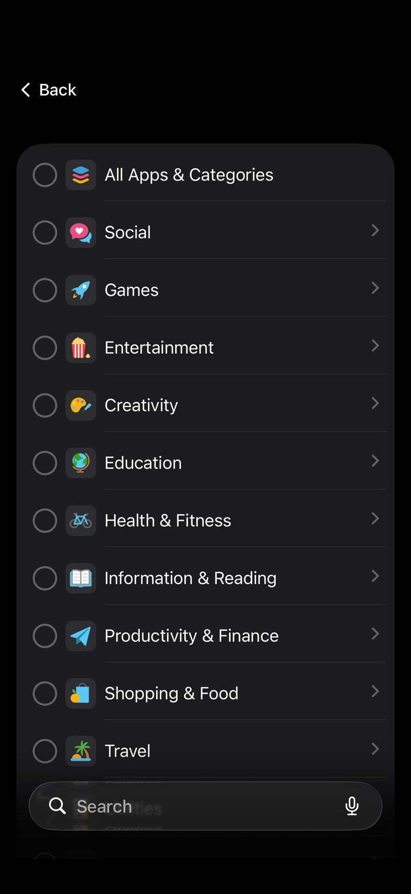 You decide what gets blocked